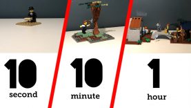 LEGO 1 vs. 10 vs. 60 MINUTE HOUSE